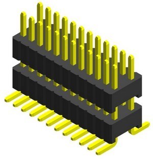 404L 1.27x2.54mm Pin Header Board Spacer Dual Row S.M.T