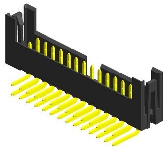 413H 2.00x2.00mm Box Header With Lock Right Angle Type