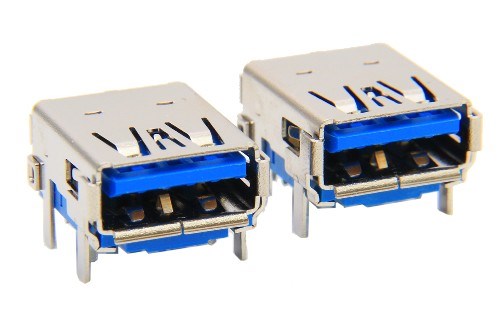 USB 3.0 SINGLE A TYPE RECEPTACLE PD RA DIP TYPE CONNECTOR